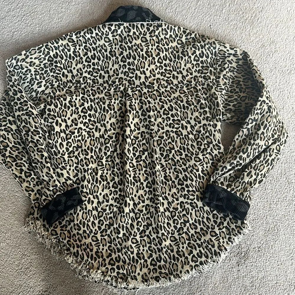 Mazik Leopard Shacket Jacket! - Picture 2 of 7